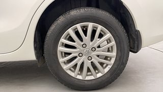 Used 2019 Maruti Suzuki Dzire [2017-2020] ZXI Petrol Manual tyres LEFT REAR TYRE RIM VIEW