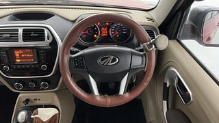 Used 2017 Mahindra TUV300 [2015-2020] T8 mHAWK100 Dual Tone Diesel Manual interior STEERING VIEW