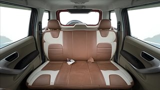 Used 2017 Mahindra TUV300 [2015-2020] T8 mHAWK100 Dual Tone Diesel Manual interior REAR SEAT CONDITION VIEW