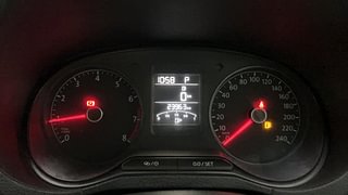 Used 2022 volkswagen Vento Highline Plus 1.0L TSI Petrol AT Petrol Automatic interior CLUSTERMETER VIEW