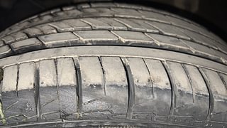 Used 2017 Maruti Suzuki Baleno [2015-2019] Alpha Petrol Petrol Manual tyres LEFT FRONT TYRE TREAD VIEW