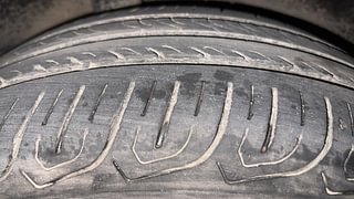 Used 2015 Honda City [2014-2017] SV CVT Petrol Automatic tyres RIGHT REAR TYRE TREAD VIEW