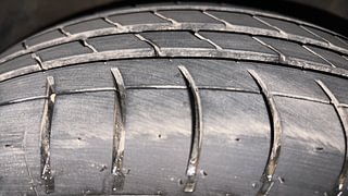 Used 2019 Maruti Suzuki Dzire [2017-2020] VXI AMT Petrol Automatic tyres LEFT FRONT TYRE TREAD VIEW