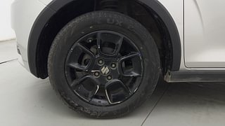 Used 2019 Maruti Suzuki Ignis [2017-2020] Zeta MT Petrol Petrol Manual tyres LEFT FRONT TYRE RIM VIEW