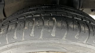 Used 2017 Tata Zest [2014-2019] XE Petrol Petrol Manual tyres LEFT REAR TYRE TREAD VIEW