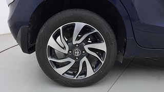 Used 2020 Toyota Glanza [2019-2022] G CVT Petrol Automatic tyres RIGHT REAR TYRE RIM VIEW