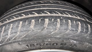 Used 2014 Volkswagen Polo [2010-2014] Highline1.2L (P) Petrol Manual tyres LEFT FRONT TYRE TREAD VIEW