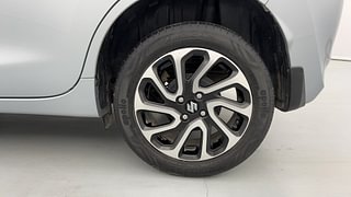 Used 2022 Maruti Suzuki Baleno Alpha AT Petrol Petrol Automatic tyres LEFT REAR TYRE RIM VIEW