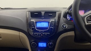Used 2011 Hyundai Verna [2011-2015] Fluidic 1.6 VTVT SX Opt AT Petrol Automatic interior MUSIC SYSTEM & AC CONTROL VIEW