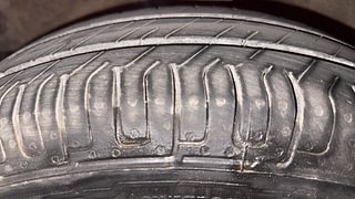 Used 2012 Hyundai i10 Sportz 1.2 Kappa2 Petrol Manual tyres LEFT FRONT TYRE TREAD VIEW