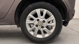 Used 2019 Tata Tiago [2016-2020] Revotron XZA AMT Petrol Automatic tyres LEFT REAR TYRE RIM VIEW