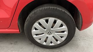 Used 2020 Volkswagen Polo [2018-2022] Comfortline 1.0L (P) Petrol Manual tyres LEFT REAR TYRE RIM VIEW