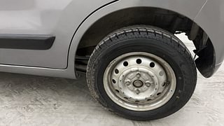 Used 2012 Maruti Suzuki Wagon R 1.0 [2010-2013] LXi CNG Petrol+cng Manual tyres LEFT REAR TYRE RIM VIEW