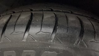 Used 2011 Hyundai Verna [2011-2015] Fluidic 1.6 VTVT SX Opt AT Petrol Automatic tyres LEFT FRONT TYRE TREAD VIEW