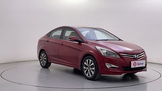 Used 2017 Hyundai Fluidic Verna 4S [2015-2018] 1.6 VTVT SX Petrol Manual exterior RIGHT FRONT CORNER VIEW