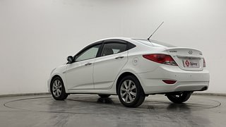 Used 2011 Hyundai Verna [2011-2015] Fluidic 1.6 VTVT SX Opt AT Petrol Automatic exterior LEFT REAR CORNER VIEW