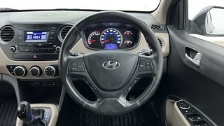 Used 2016 Hyundai Grand i10 [2013-2017] Asta (O) AT 1.2 kappa VTVT Petrol Automatic interior STEERING VIEW