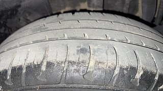 Used 2019 Tata Tiago [2016-2020] Revotron XZA AMT Petrol Automatic tyres LEFT REAR TYRE TREAD VIEW