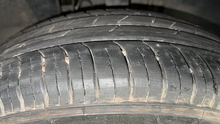 Used 2023 Renault Triber RXZ Petrol Manual tyres RIGHT FRONT TYRE TREAD VIEW