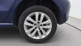 Used 2014 Volkswagen Polo [2010-2014] Highline1.2L (P) Petrol Manual tyres LEFT REAR TYRE RIM VIEW