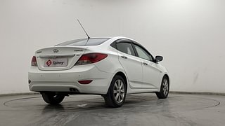 Used 2011 Hyundai Verna [2011-2015] Fluidic 1.6 VTVT SX Opt AT Petrol Automatic exterior RIGHT REAR CORNER VIEW