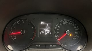 Used 2020 Volkswagen Vento Highline 1.0L TSI Petrol Manual interior CLUSTERMETER VIEW