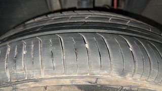 Used 2023 Renault Triber RXZ Petrol Manual tyres LEFT FRONT TYRE TREAD VIEW