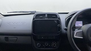 Used 2021 Renault Kwid 1.0L RXT (O) AMT SCE Petrol Automatic interior MUSIC SYSTEM & AC CONTROL VIEW