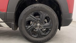 Used 2023 Maruti Suzuki Brezza ZXI AT Dual Tone Petrol Automatic tyres RIGHT FRONT TYRE RIM VIEW
