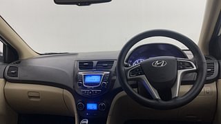 Used 2011 Hyundai Verna [2011-2015] Fluidic 1.6 VTVT SX Opt AT Petrol Automatic interior DASHBOARD VIEW