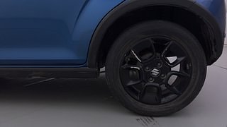 Used 2017 Maruti Suzuki Ignis [2017-2020] Zeta AMT Petrol Petrol Automatic tyres LEFT REAR TYRE RIM VIEW