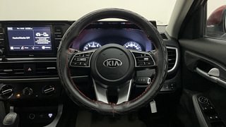 Used 2021 Kia Seltos HTK G Petrol Manual interior STEERING VIEW