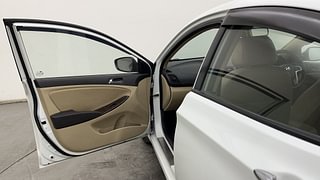 Used 2011 Hyundai Verna [2011-2015] Fluidic 1.6 VTVT SX Opt AT Petrol Automatic interior LEFT FRONT DOOR OPEN VIEW