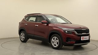 Used 2021 Kia Seltos HTK G Petrol Manual exterior RIGHT FRONT CORNER VIEW