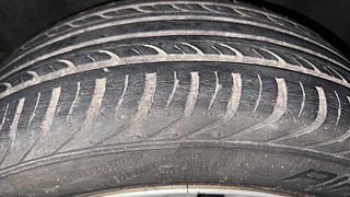 Used 2014 Volkswagen Polo [2010-2014] Highline1.2L (P) Petrol Manual tyres LEFT REAR TYRE TREAD VIEW