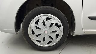 Used 2012 Maruti Suzuki Wagon R 1.0 [2010-2019] VXi Petrol Manual tyres LEFT FRONT TYRE RIM VIEW