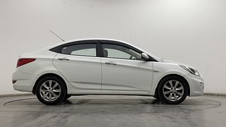 Used 2011 Hyundai Verna [2011-2015] Fluidic 1.6 VTVT SX Opt AT Petrol Automatic exterior RIGHT SIDE VIEW