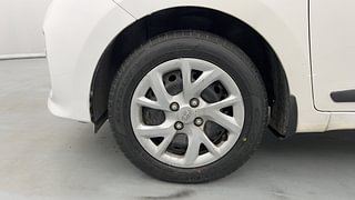 Used 2018 Hyundai Grand i10 [2017-2020] Sportz 1.2 CRDi Diesel Manual tyres LEFT FRONT TYRE RIM VIEW