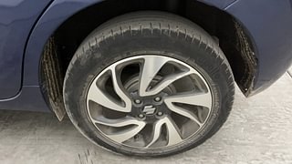 Used 2021 Maruti Suzuki Baleno [2019-2022] Zeta AT Petrol Petrol Automatic tyres LEFT REAR TYRE RIM VIEW