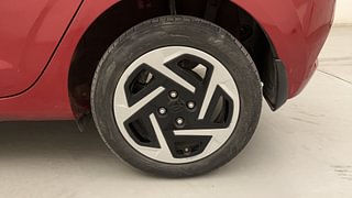 Used 2023 Hyundai Grand i10 Nios Sportz 1.2 CNG Petrol+cng Manual tyres LEFT REAR TYRE RIM VIEW