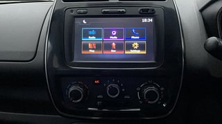 Used 2018 Renault Kwid [2015-2019] RXT Opt Petrol Manual interior MUSIC SYSTEM & AC CONTROL VIEW