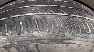 Used 2010 Maruti Suzuki Swift Dzire VXI 1.2 Petrol Manual tyres LEFT FRONT TYRE TREAD VIEW