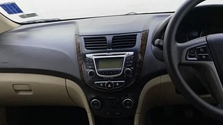Used 2017 Hyundai Fluidic Verna 4S [2015-2018] 1.6 VTVT SX Petrol Manual interior MUSIC SYSTEM & AC CONTROL VIEW