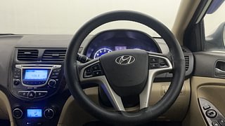 Used 2011 Hyundai Verna [2011-2015] Fluidic 1.6 VTVT SX Opt AT Petrol Automatic interior STEERING VIEW