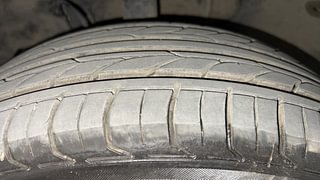 Used 2019 Tata Tiago [2016-2020] Revotron XZA AMT Petrol Automatic tyres LEFT FRONT TYRE TREAD VIEW