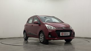 Used 2018 Hyundai Grand i10 [2017-2020] Sportz 1.2 Kappa VTVT Petrol Manual exterior RIGHT FRONT CORNER VIEW