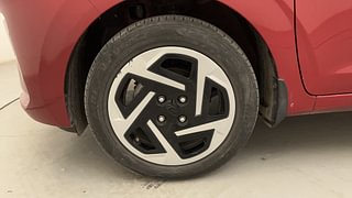 Used 2023 Hyundai Grand i10 Nios Sportz 1.2 CNG Petrol+cng Manual tyres LEFT FRONT TYRE RIM VIEW