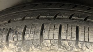 Used 2017 Hyundai Eon [2011-2018] Magna + Petrol Manual tyres LEFT FRONT TYRE TREAD VIEW