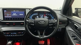 Used 2021 Hyundai i20 N Line N8 1.0 Turbo DCT Dual Tone Petrol Automatic interior STEERING VIEW