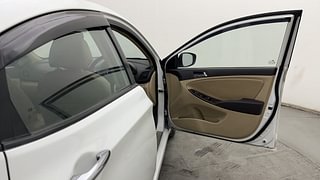 Used 2011 Hyundai Verna [2011-2015] Fluidic 1.6 VTVT SX Opt AT Petrol Automatic interior RIGHT FRONT DOOR OPEN VIEW